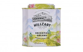 Hillcart Tales Oriental Oolong Twisted Green Leaf  Tin  75 pcs